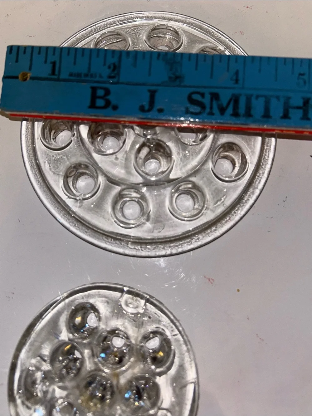 Clear Glass Flower Frog Set - Home Accents